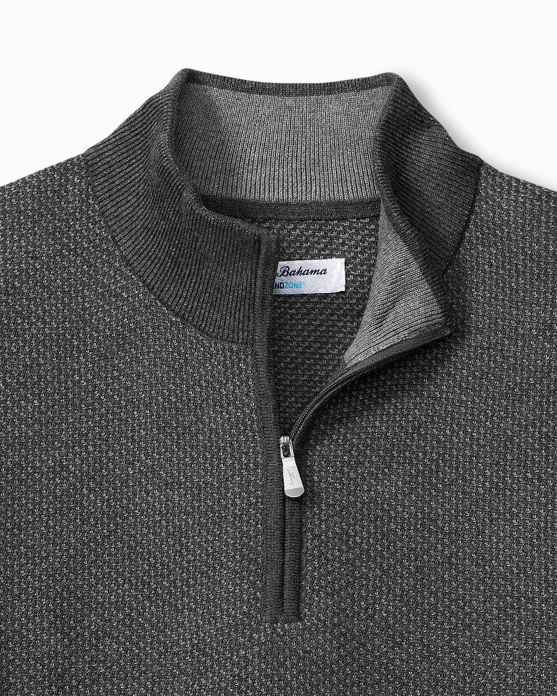 Big & Tall Coolside Legend Half-Zip IslandZone® Sweater