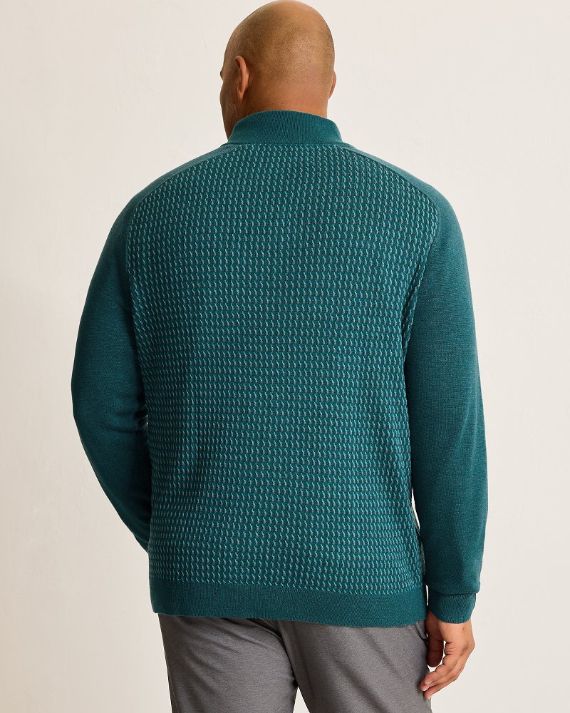 Big & Tall Coastal Shores Half-Zip Sweater