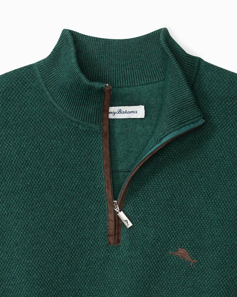 Big & Tall Marlin Luxe Half-Zip Sweater