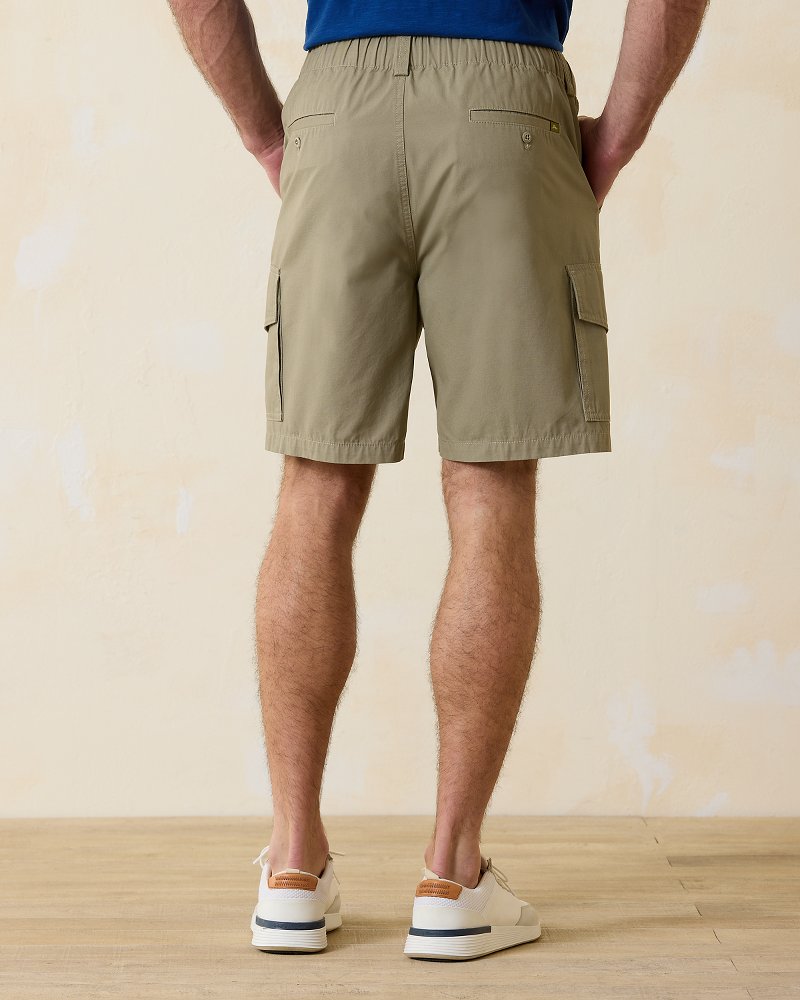 Big & Tall Bahama Survivor Elastic-Waist Cargo Shorts