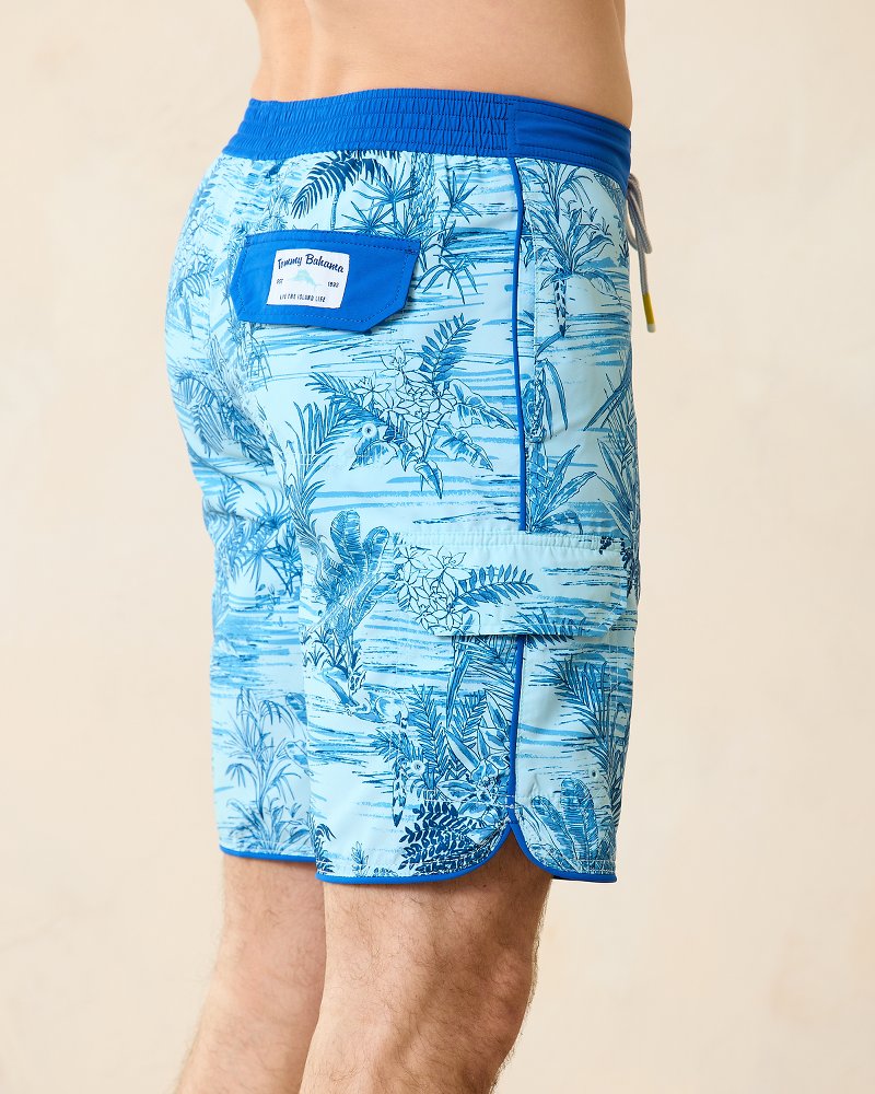 Big & Tall Baja Bird's Eye View Boardshorts