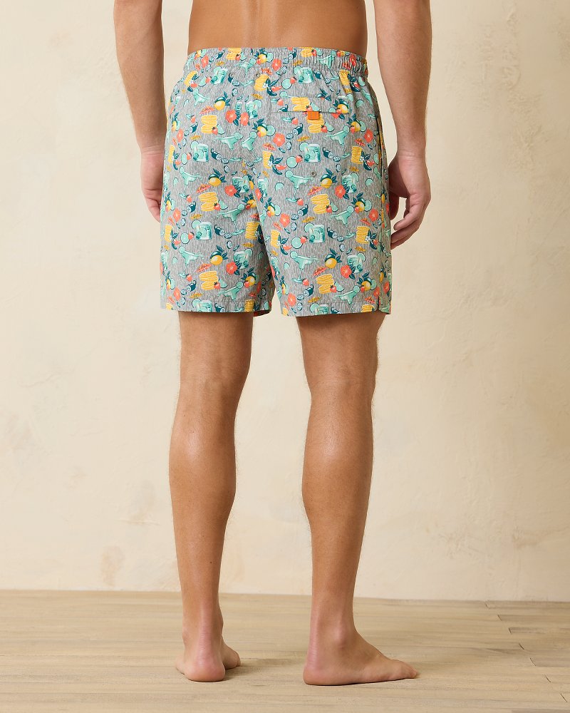 Big & Tall Naples Tales of a Cocktail Swim Trunks