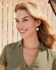 Island Essence Hibiscus Drop Earrings