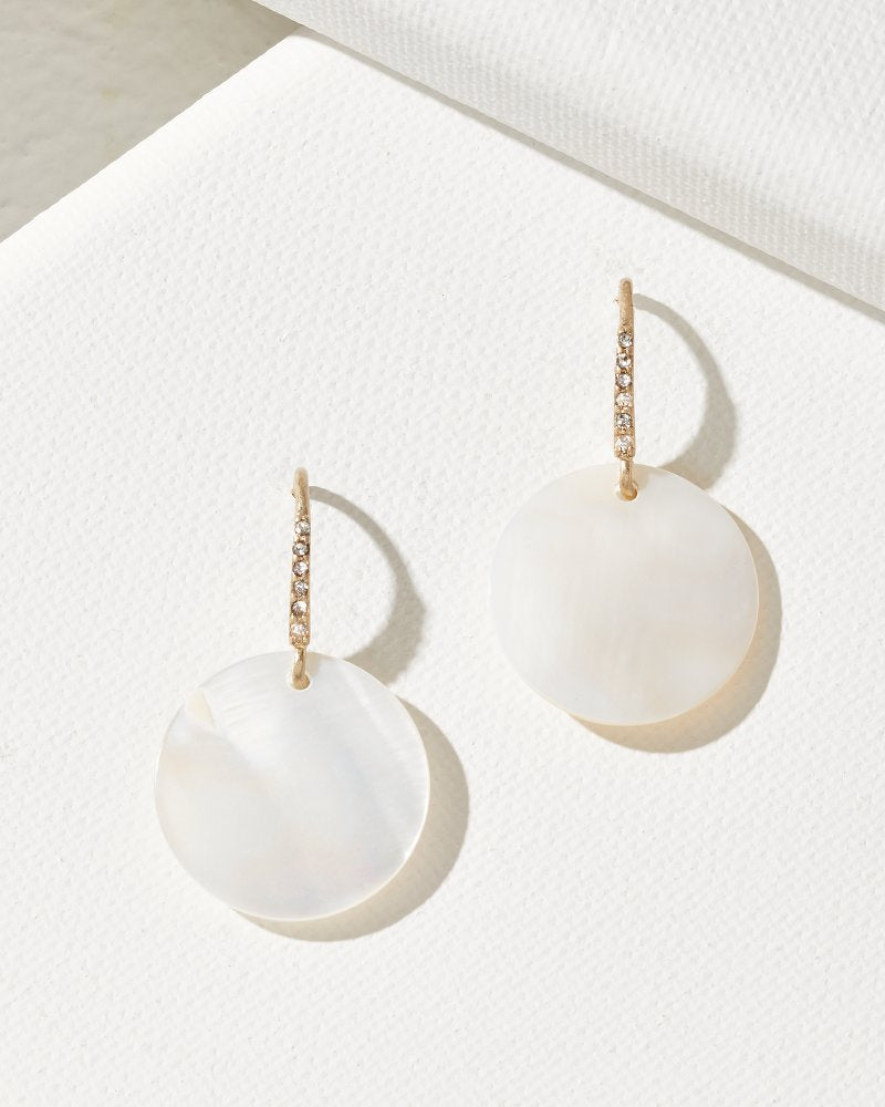 Madeira Mother-of-Pearl Drop Earrings