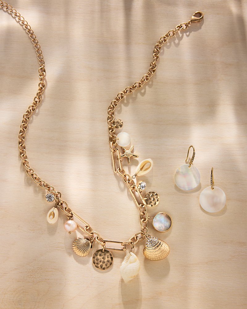 Madeira Mother-of-Pearl Drop Earrings