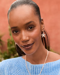 Island Essence Rose Gold Starfish Drop Earrings