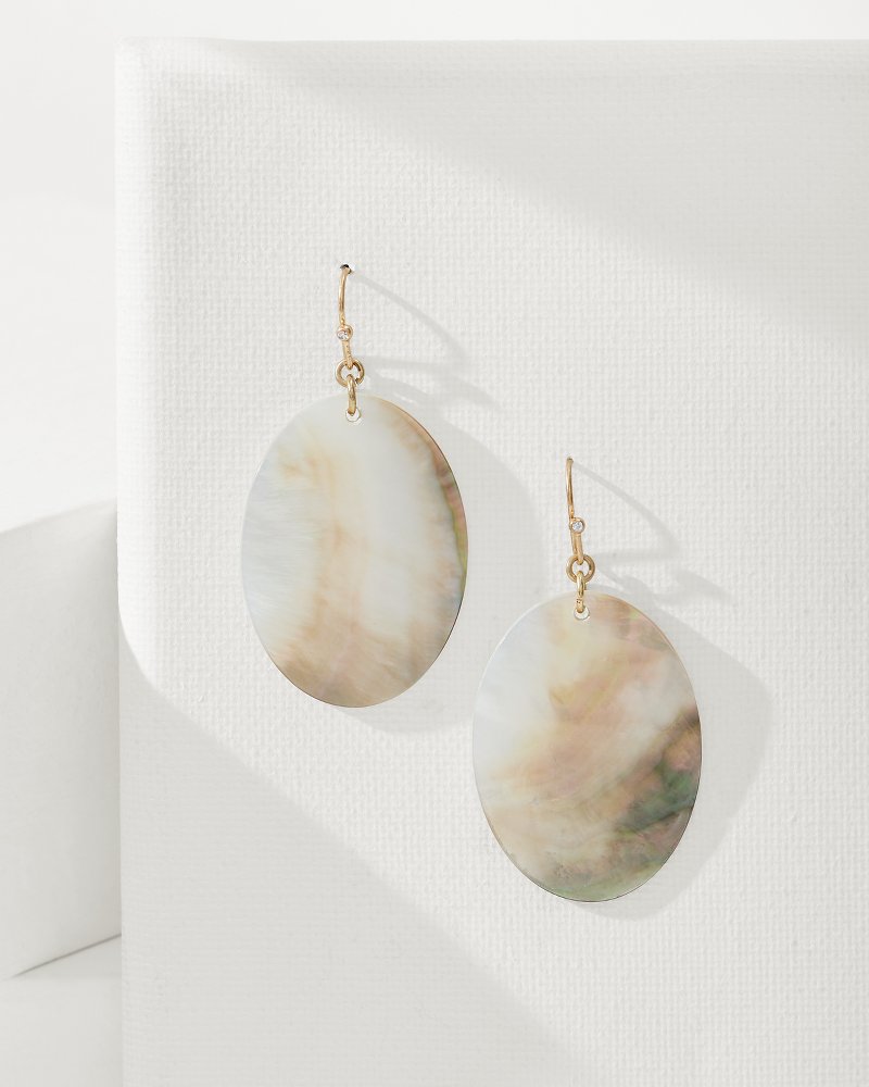 Seaside Multicolor Shell Drop Earrings
