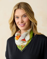 Cocktail Hour Silk Bandana