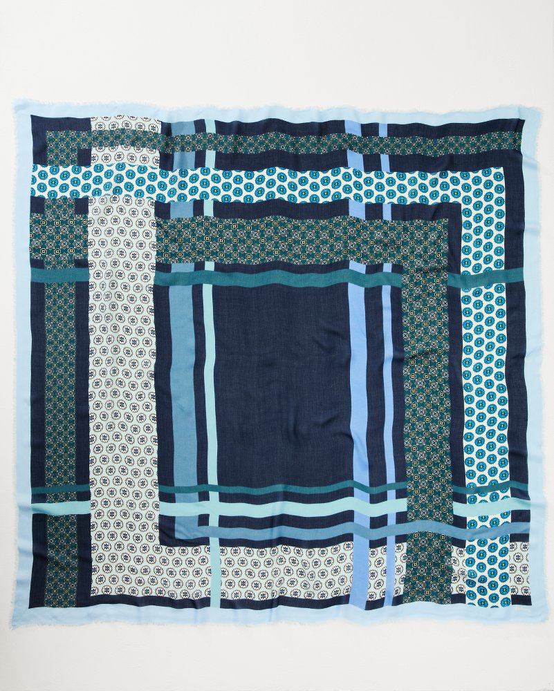 Foulard Patch Square Scarf