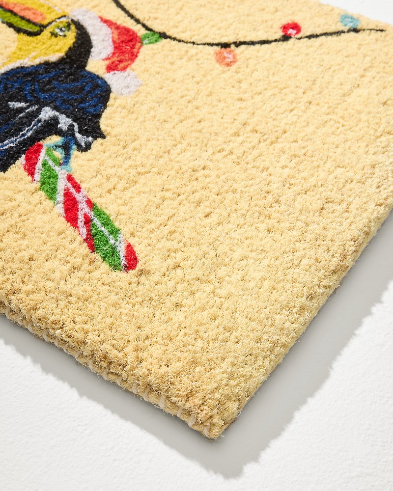 Santa's Toucan Coir Door Mat