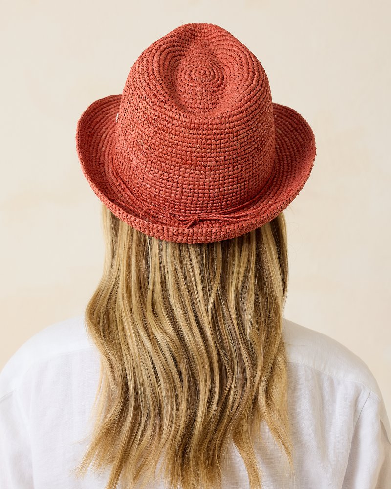 Gigi Crochet Raffia Hat
