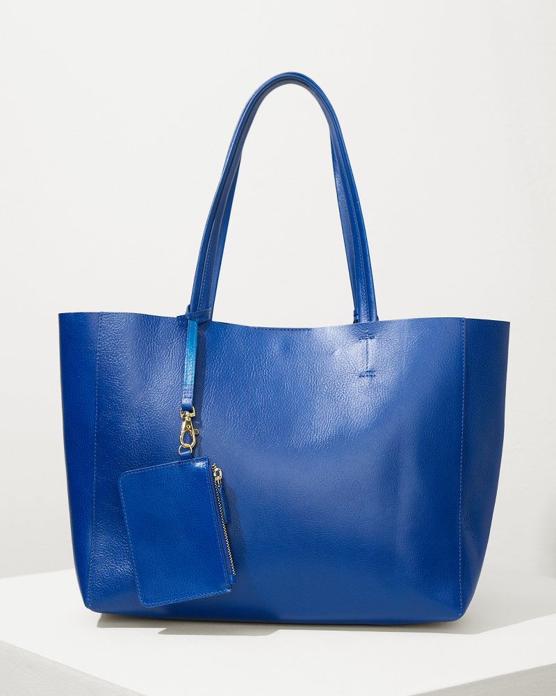 Tommy Bahama Perforated Leather Tote