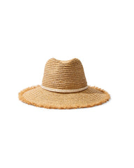 Brighton Fringe Brim Raffia Hat