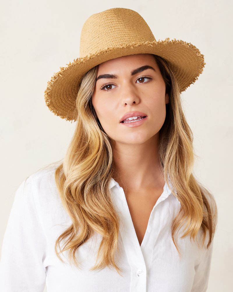 Classic Packable Hat with Fringe