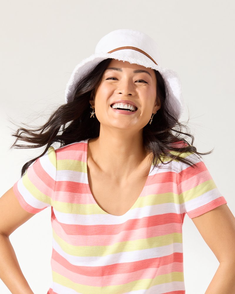 Fringed Bucket Hat
