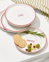 Holiday Appetizer Plates—Set of 4