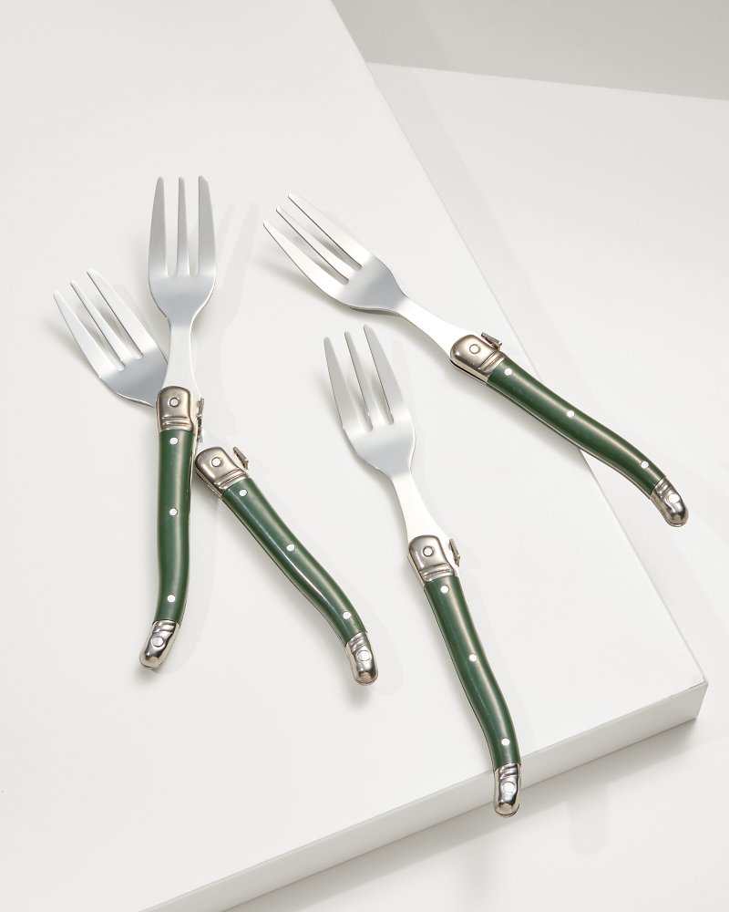 Eat, Drink & Be Merry Appetizer Fork Set