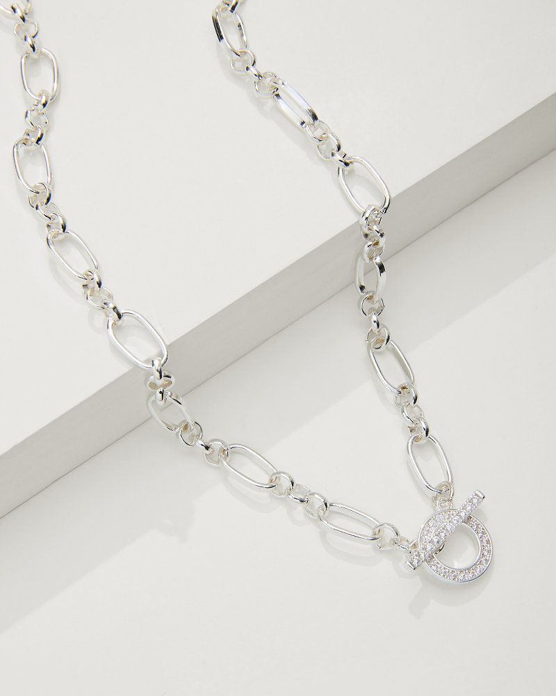 Sanibel Island Crystal Link Necklace