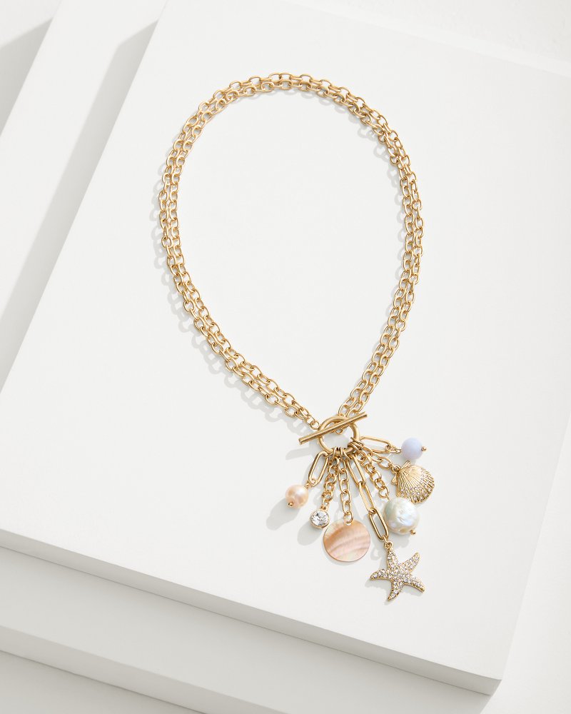Sanibel Island Multi-Charm Necklace