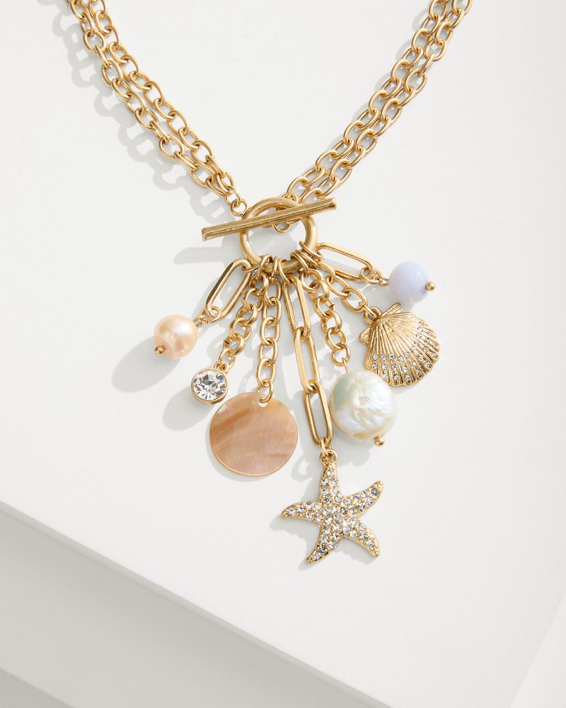 Sanibel Island Multi-Charm Necklace