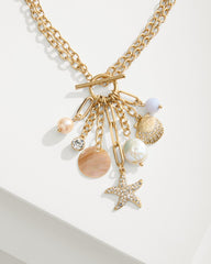 Sanibel Island Multi-Charm Necklace