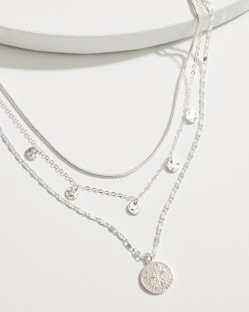 Marco Island Layered Starfish Charm Necklace