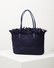 Vulcan Fringe Top Large Tote & Wristlet