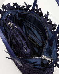 Taunton Fringe Top Small Tote & Wristlet