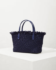 Taunton Fringe Top Small Tote & Wristlet