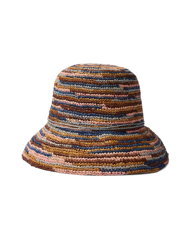 Iris Raffia Bucket Hat
