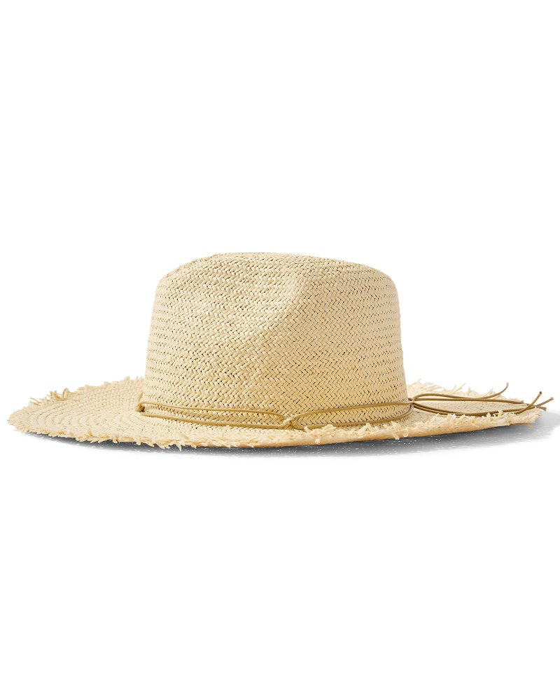 Packable Fringed Continental Hat