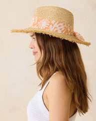 Seaside Continental Raffia Hat