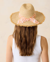 Seaside Continental Raffia Hat