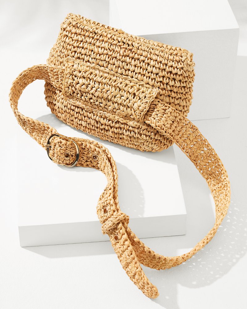 5-in-1 Raffia Belt Bag