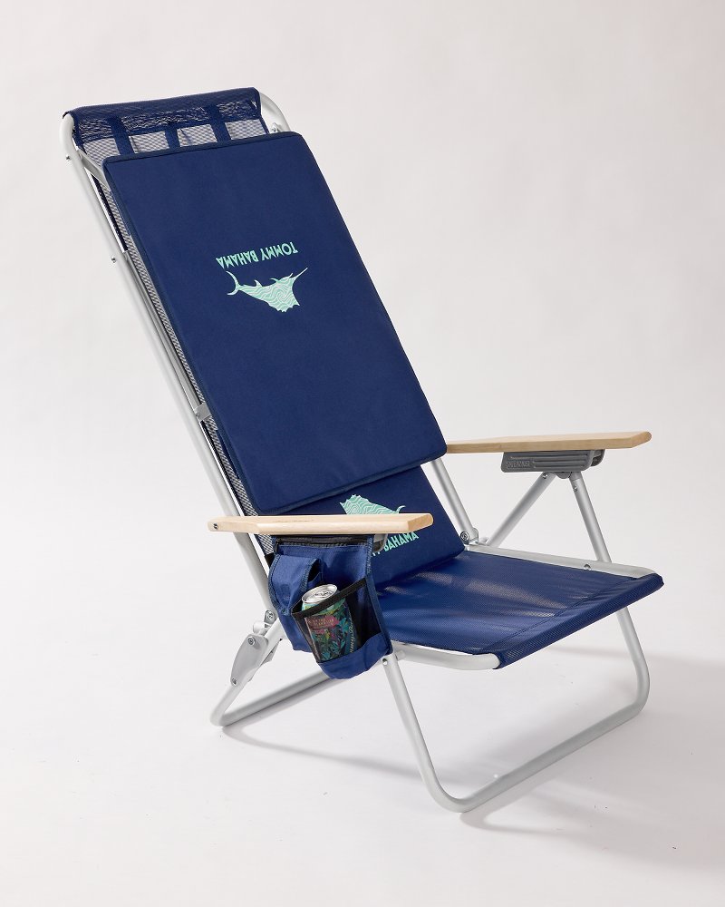 Tommy Bahama Mesh Beach Chair With Shade