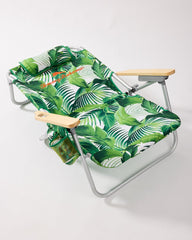Tommy Bahama Tropical Fronds Deluxe Backpack Beach Chair