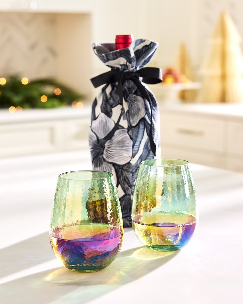 Upcycled Wine Bottle Gift Bag