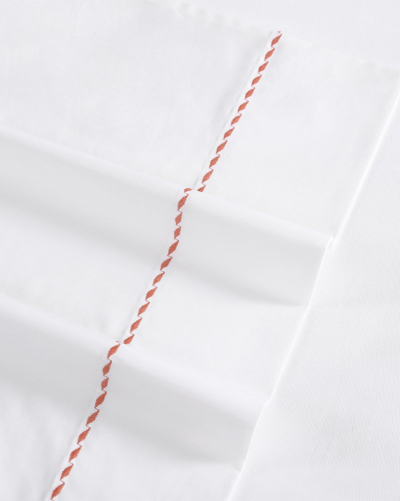 Solid 4-Piece Queen Sheet Set - Orange