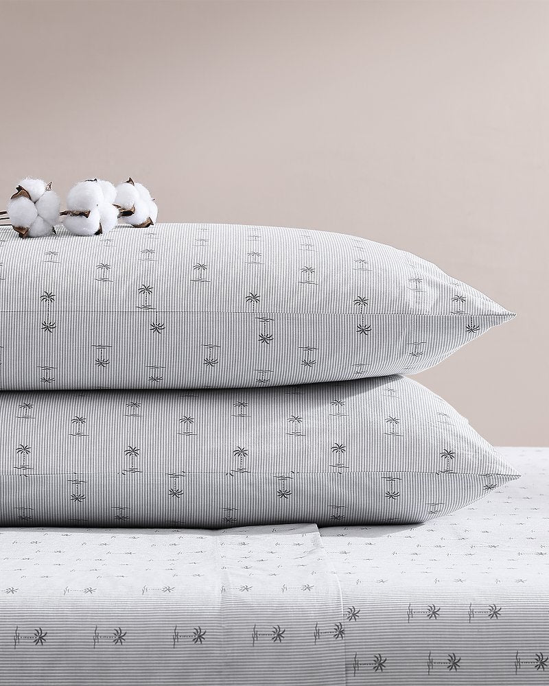Kew Palms 4-Piece King Sheet Set