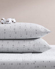 Kew Palms 4-Piece King Sheet Set