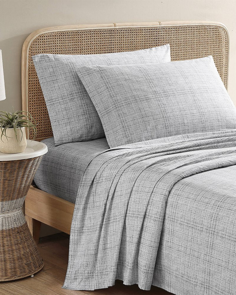 Raffia Linen King Sheet Set