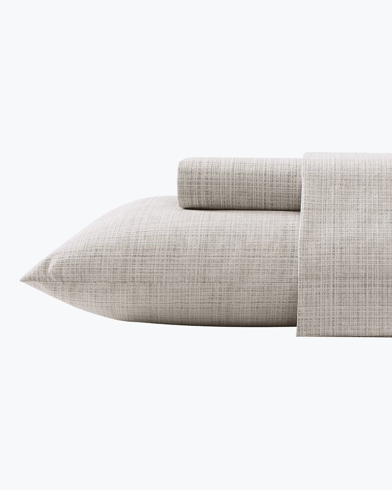 Raffia Linen King Sheet Set