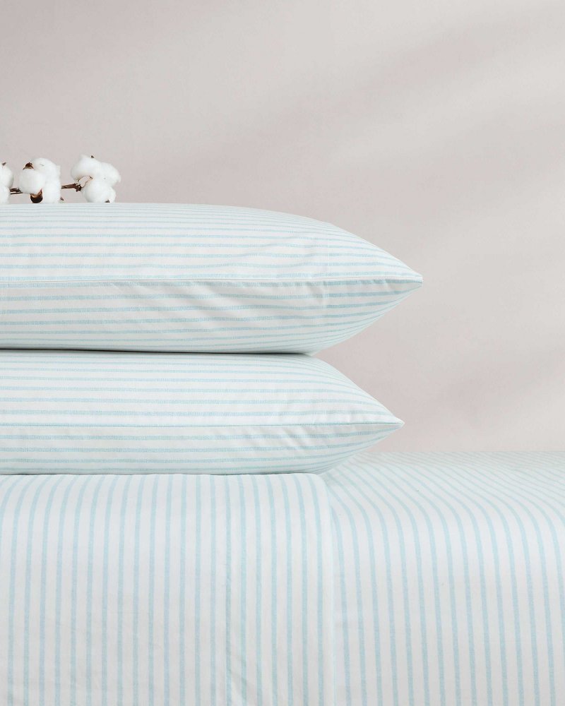 Cool Beach Stripe 4-Piece King Sheet Set