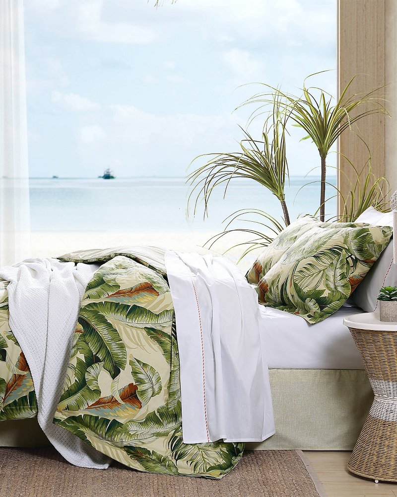Palmiers Queen Comforter Set