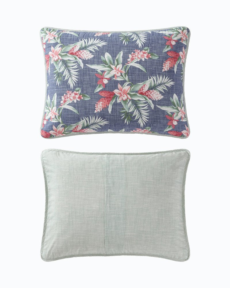 Floral Enchantment Reversible 3-Piece Full/Queen Quilt Set