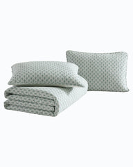 Coastal Batik 3-Piece King Quilt Set