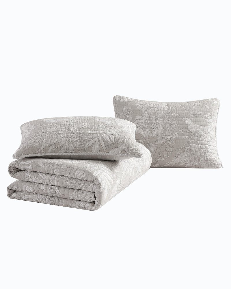 Jungle Toile Reversible 3-Piece Full/Queen Quilt Set