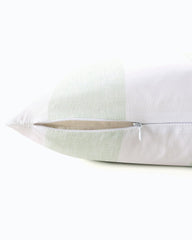Awning Stripe Green Decorative Pillow