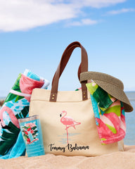 Flocktail Club & Fiesta Jungle Beach Towels - Set of 2