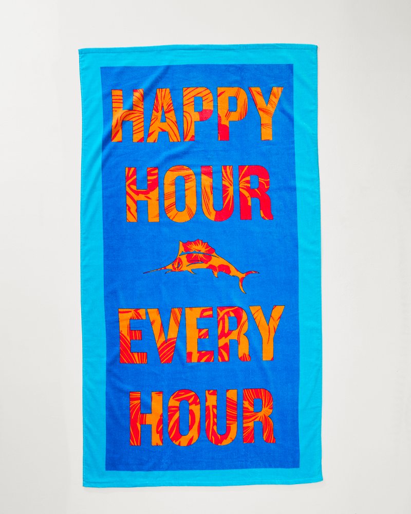 Cape Coral & Happy Hour Beach Towels — Set of 2
